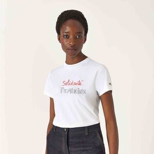 Bella Freud Solidarite Feminine Tshirt
